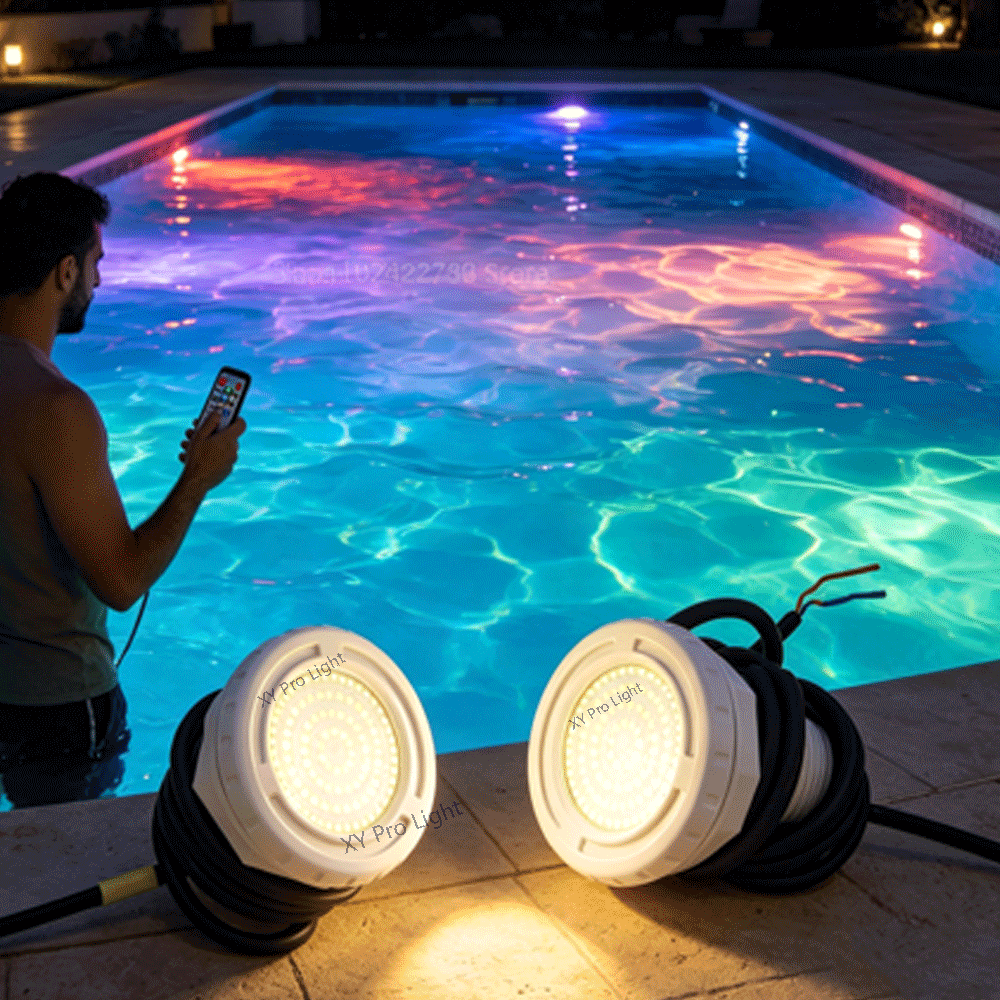 Xy Spa & Wellness George Town - 15W 플라스틱 필름 풀 조명 IP68