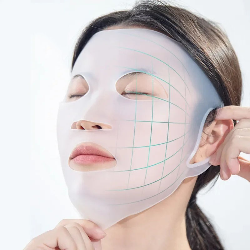 Face Mask Silicone - 3D 실리콘 마스크 페이스 여성 스킨