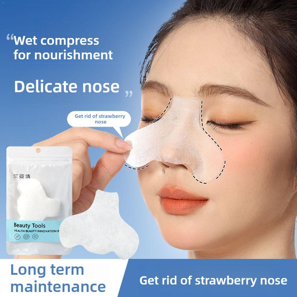 Face Mask Silicone - 100PCS T-존 케어를 위한 전문 코