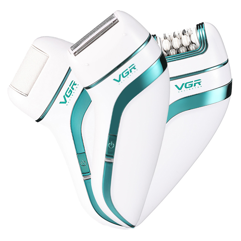 Epilator Wireless - 오리지널 VGR 3-In-1 여성용 제모기, 전기