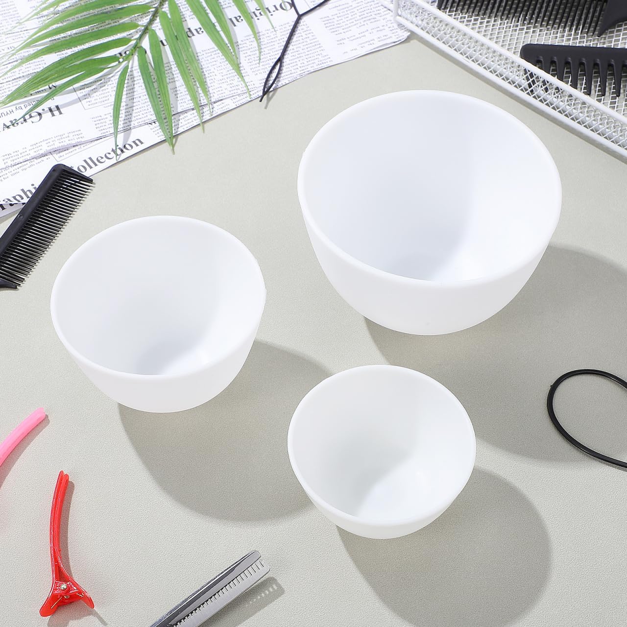 3개/세트 실리콘 볼 화이트 페이스 마스크 믹싱 볼 세 - Face Mask Silicone 리뷰 및 가격