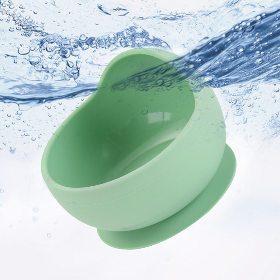 1pc 흡입이있는 베이비 푸드 그릇 실리콘 식품 그릇  - Face Mask Silicone 리뷰 및 가격
