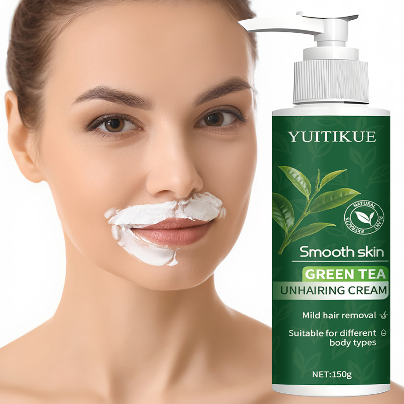 YUITIKUE 녹차 제모 크림 150g, 모든 체형에 - Hair Removal Cream 리뷰 및 가격