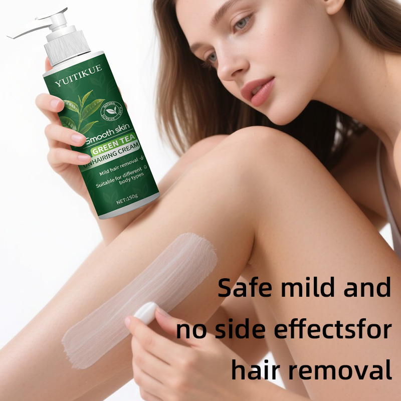 YUITIKUE 녹차 제모 크림 150g, 모든 체형에 - Hair Removal Cream 리뷰 및 가격