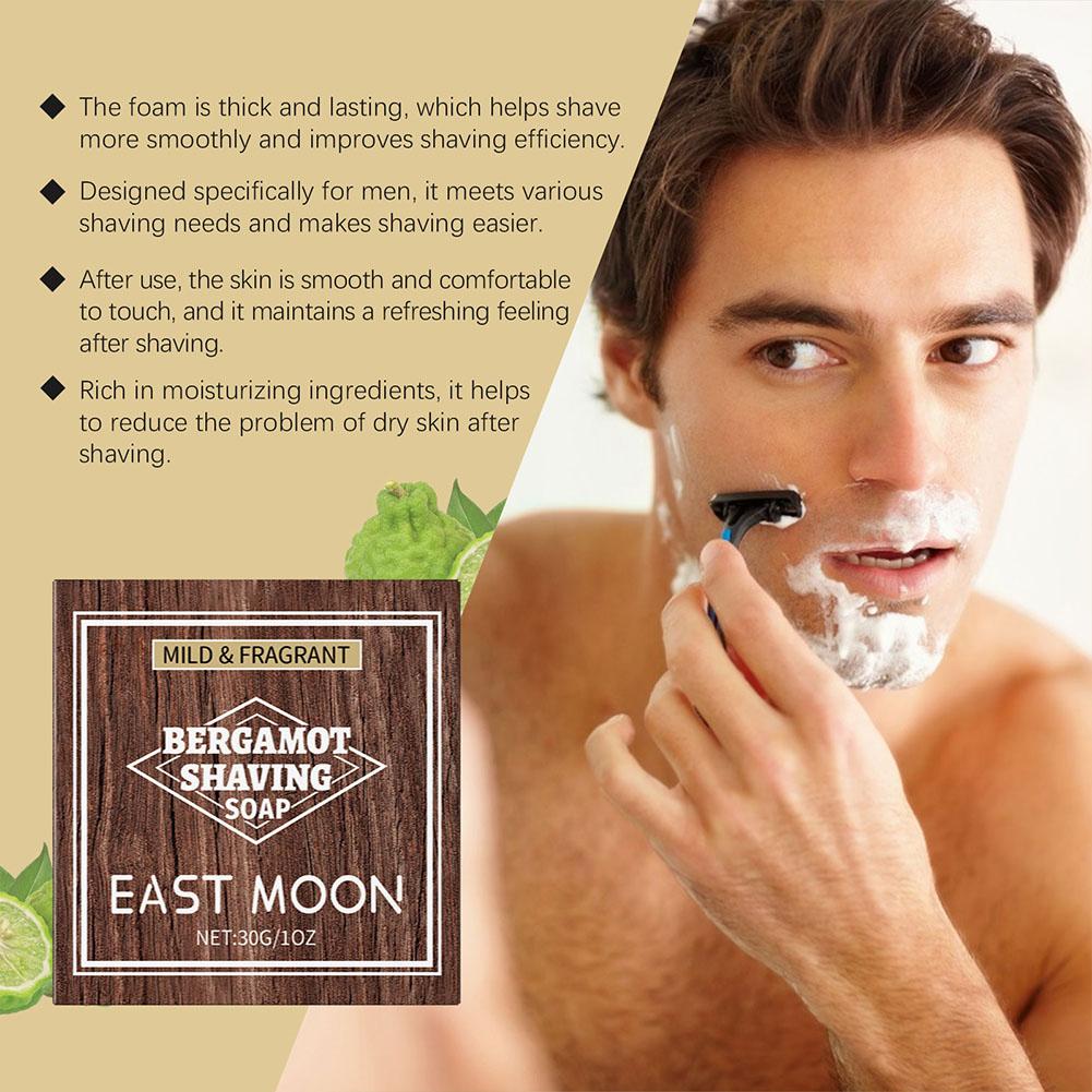 베르가못 쉐이빙 비누 (남성용) 풍부한 거품 쉐이빙 크 - Hair Removal Cream 리뷰 및 가격