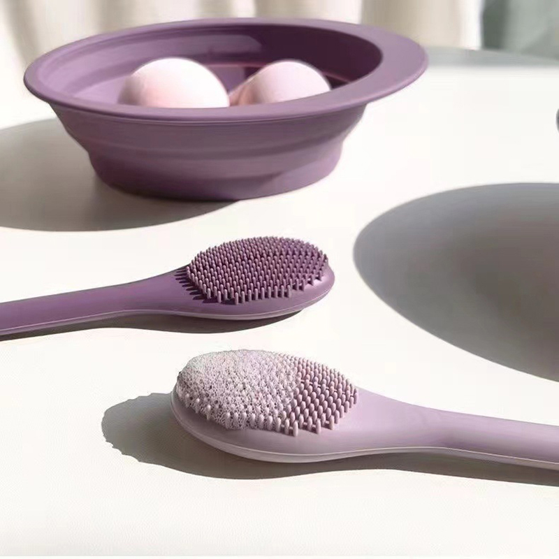 휴대용 더블 헤드 페이셜 케어 브러쉬 부드러운 실리콘  - Face Mask Silicone 리뷰 및 가격